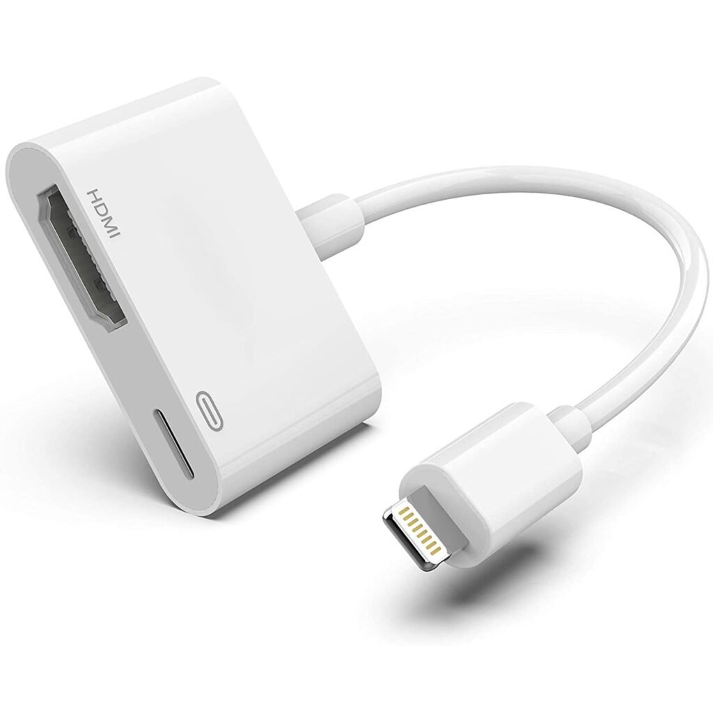 Amazon.com: Adaptador Apple Lightning a HDMI AV digital ...