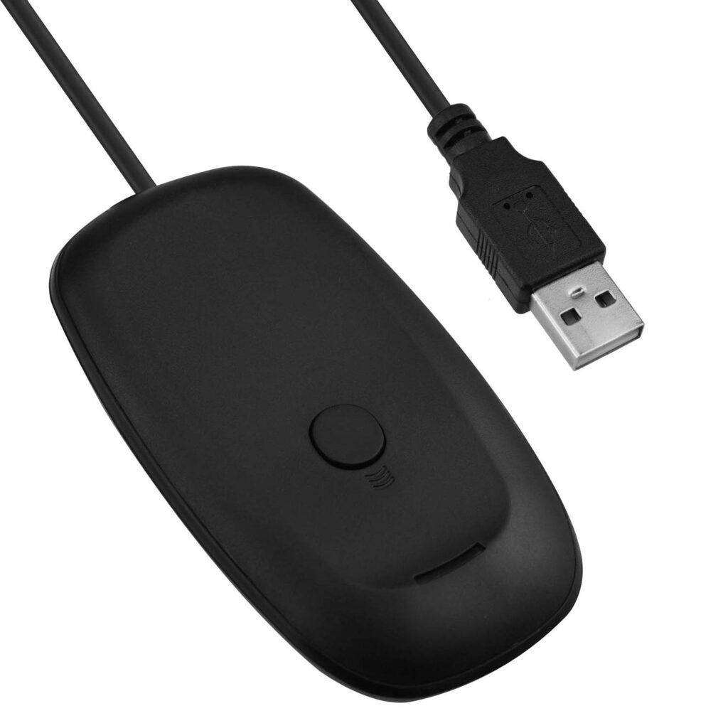 Mcbazel Adaptador receptor inalámbrico USB 2.0 para juegos para Microsoft...