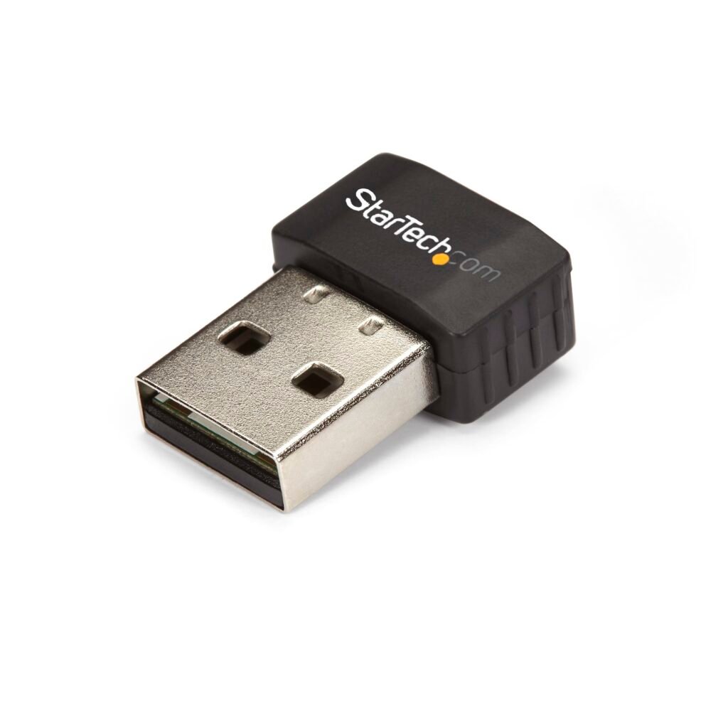 Adaptador USB Inalámbrico de WiFi –Dongle Inalámbrico de Dos Bandas AC600 - 2,4GHz / 5GHz - Adaptador de Red Inalámbrico 802.11ac para Ordenador...