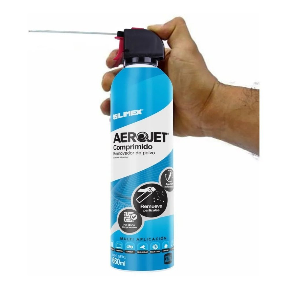 Aire comprimido Aerojet Silimex 660 ml.