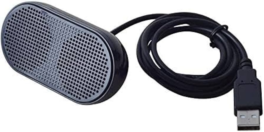 MadaBo Mini altavoz USB, altavoz de PC, altavoz portátil, altavoz multimedia estéreo alimentado para ordenador portátil, PC, tableta, Plug and Play