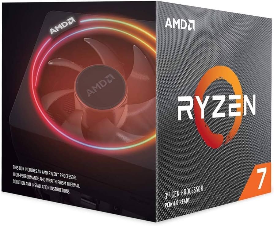 Amazon.com: AMD Ryzen 7 3700X 8 núcleos, 16 hilos, computadora de escritorio desbloqueada ...