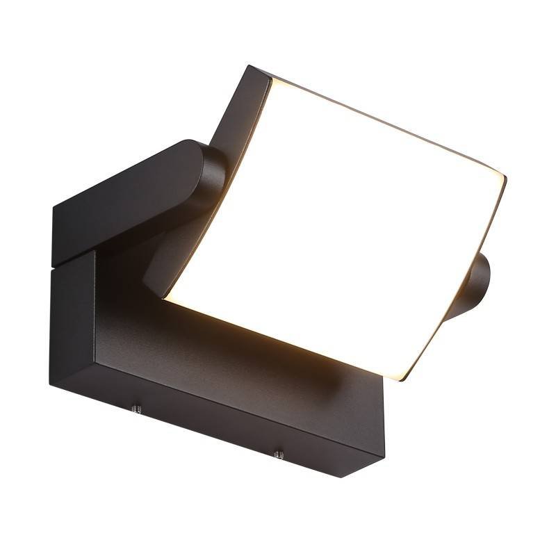 APLIQUE EXTERIOR ALPINE GRIS OSCURO LED 6W