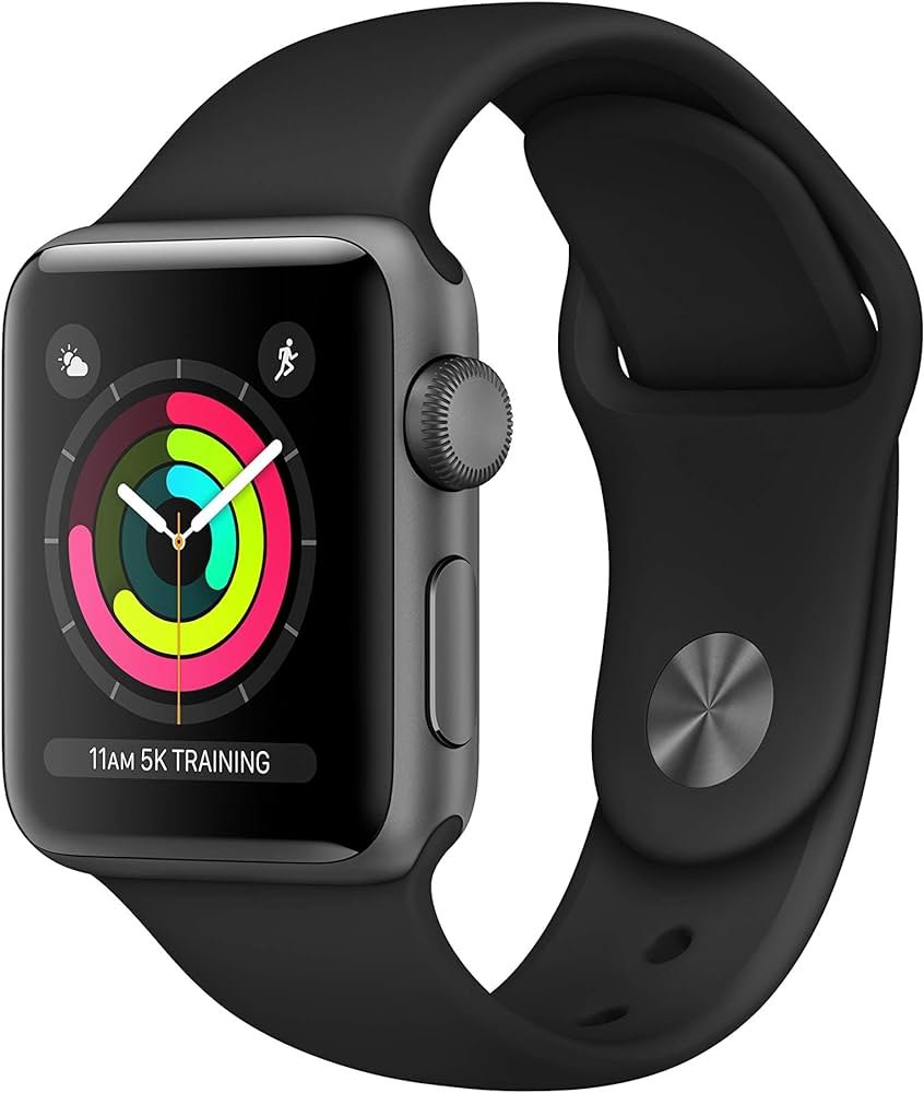 Apple Watch Series 3 (GPS, 38 mm) - Kast van SpaceGrijs Aluminio ...