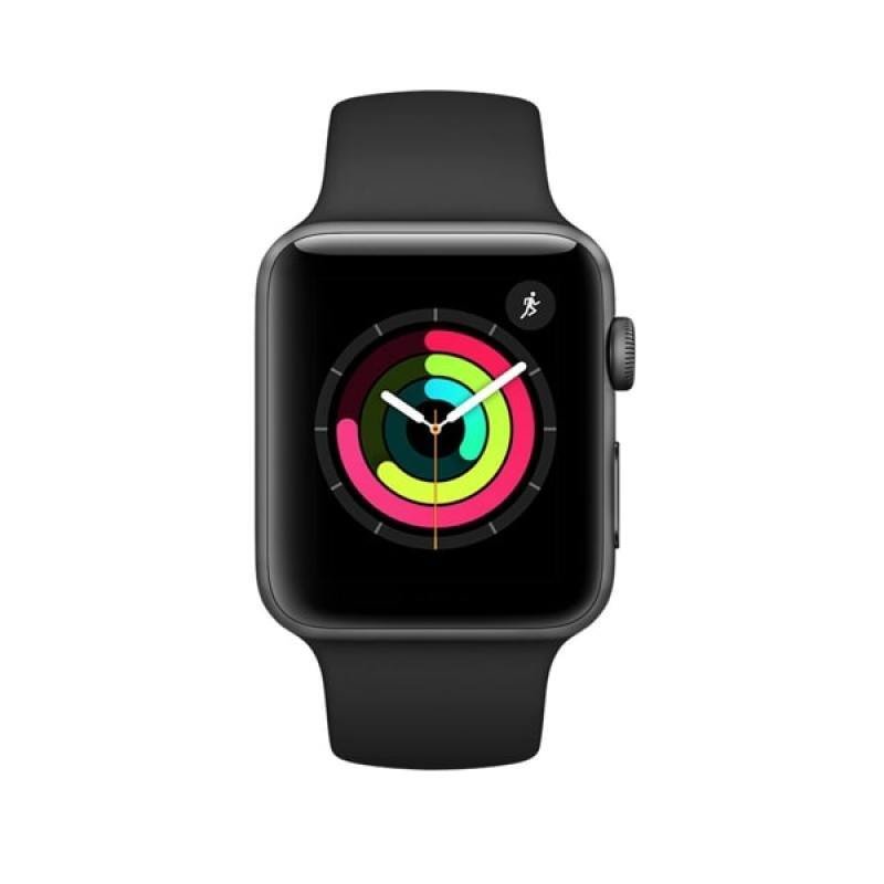 Apple Watch Series 3 42 mm Gris espacial (Correa deportiva negra)