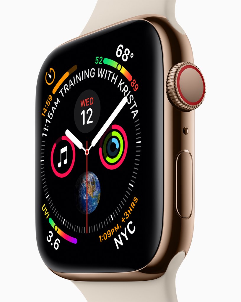 Apple Watch Series 4: Prachtig opnieuw ontworpen met baanbrekende ...
