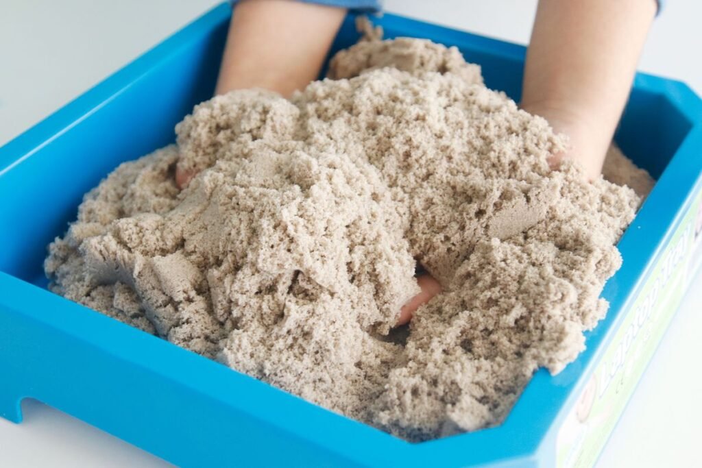 Jugando con la arena cinética Kinetic Sand - Blog de Mumuchu ...
