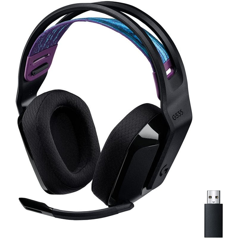 Logitech G535 Wireless Auriculares Gaming Inalámbricos Negros para ...