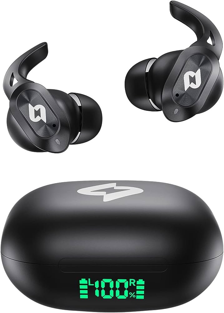 Amazon.com: Auriculares inalámbricos Bluetooth con estuche de ...