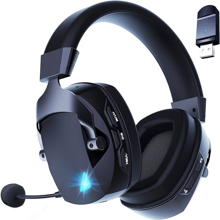 Amazon.com: Acinaci Auriculares inalámbricos para juegos con ...