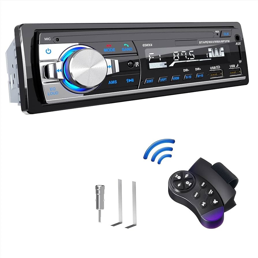 Autoradio Bluetooth Manos Libres, CENXINY 4 x 65W RDS Radio de...