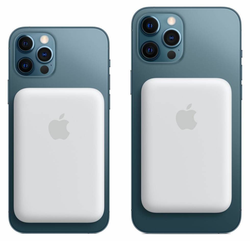 Apple lanza una batería externa MagSafe para su iPhone 12 que ...