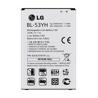 Bateria LG G3 3000mAh - Batería para teléfono móvil - Los mejores ...