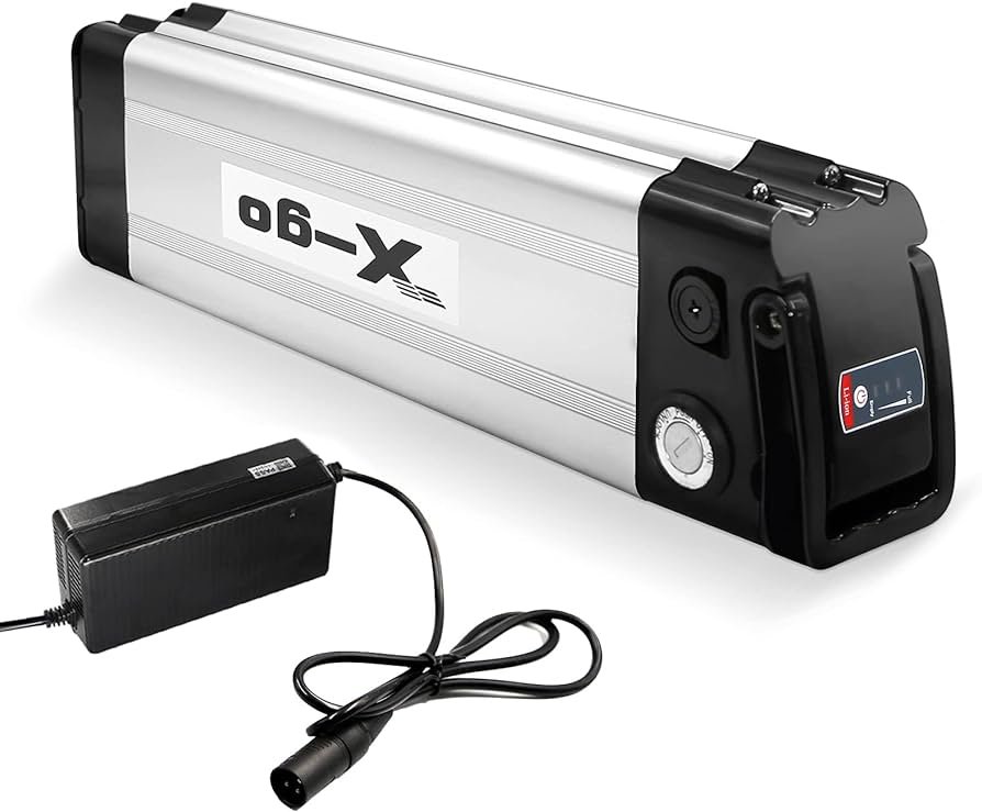 X-go - Batería de litio para bicicleta eléctrica (36 V, 48 V, 12 ...