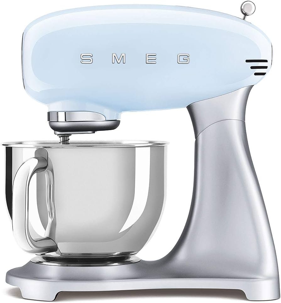 Amazon.com: Smeg 50's - Batidora de pie retro azul pastel, grande ...