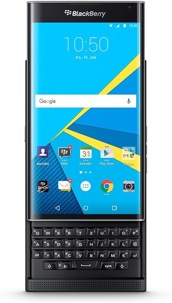 Smartphone BlackBerry PRIV STV100-4 (pantalla de 13,7 cm (5,4 pulgadas) ...