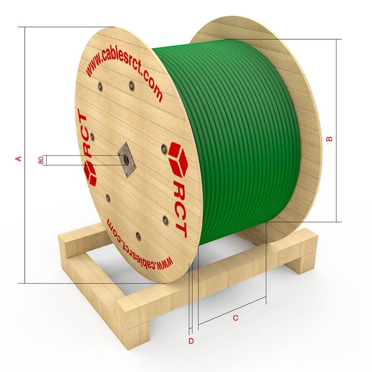 Bobinas madera - Cables RCT