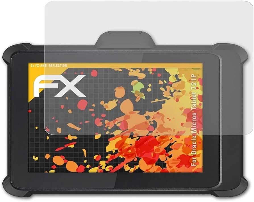 atFoliX Película Protectora compatible con Oracle Micros Tablet ...