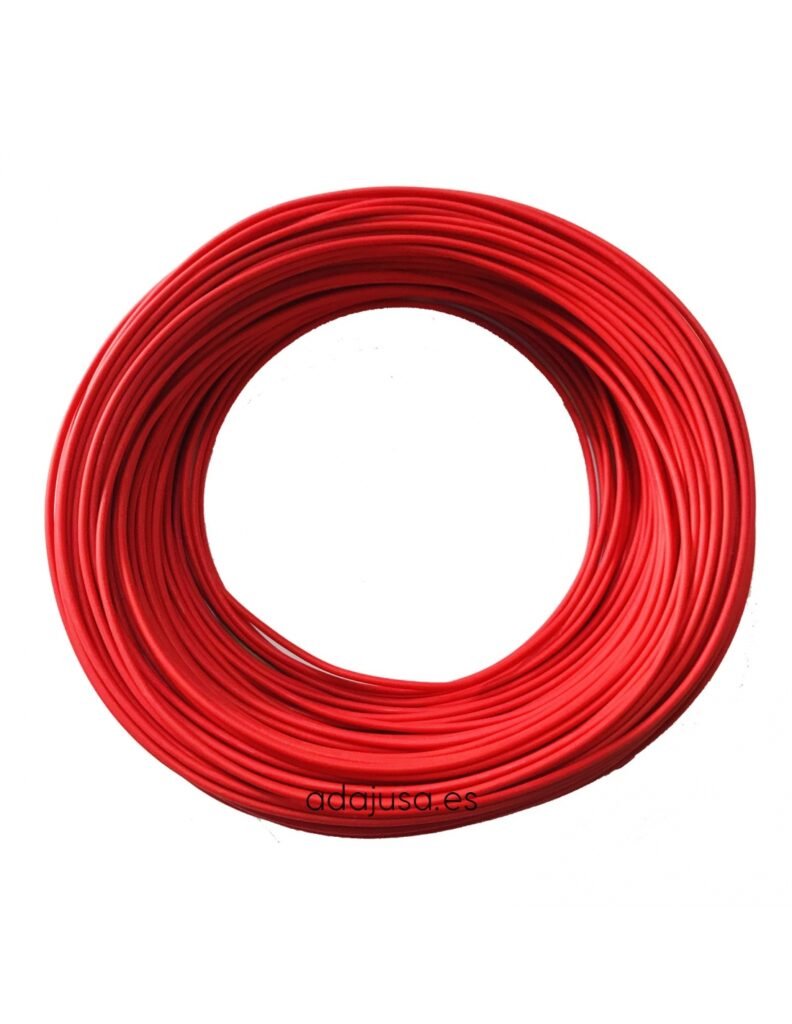 Cable eléctrico 1,5mm rojo libre halógenos ES07Z1-K (AS) precio