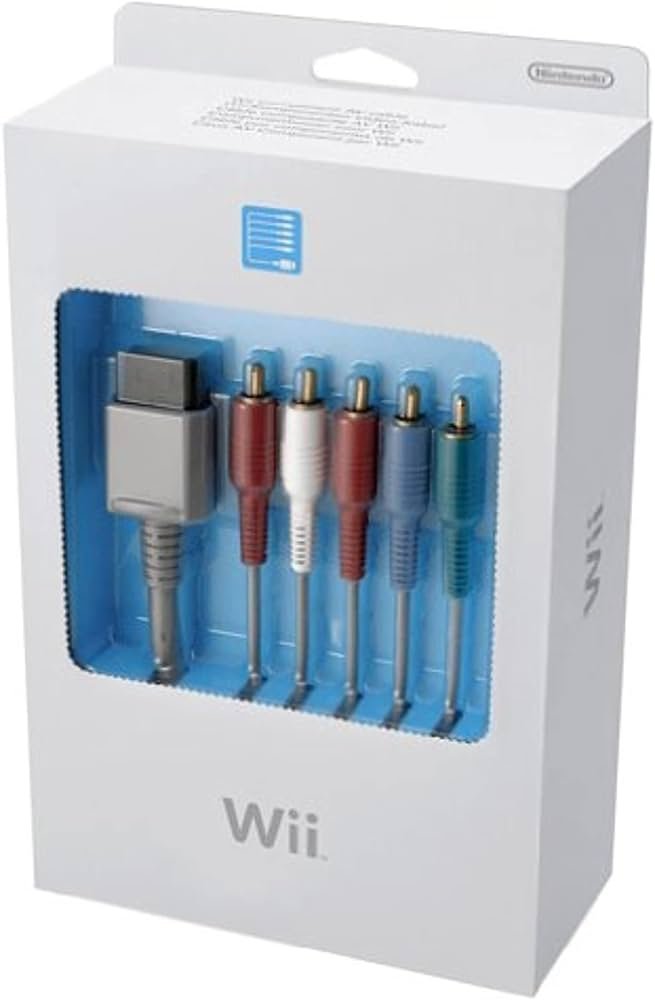 Cable de vídeo por componentes de Wii