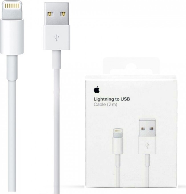 Cable Lightning para Apple iPhone 5s - Embalaje original al por menor - 2 metros
