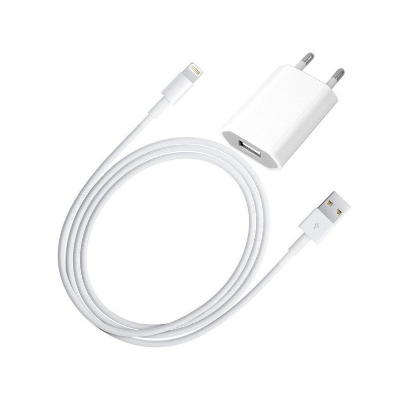 Adaptador de cargador de carga, cable Lightning USB para Apple Iphone 6