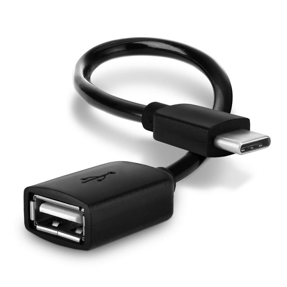 Cable USB OTG para Nokia 8.3, 8.1 / 7.2, 7.1, 7+ / 6.2, 6.1 / 5.4, 5.3 / 3.4 / 9 Pureview / M2 - Adaptador OTG USB C Tipo C para USB A ...