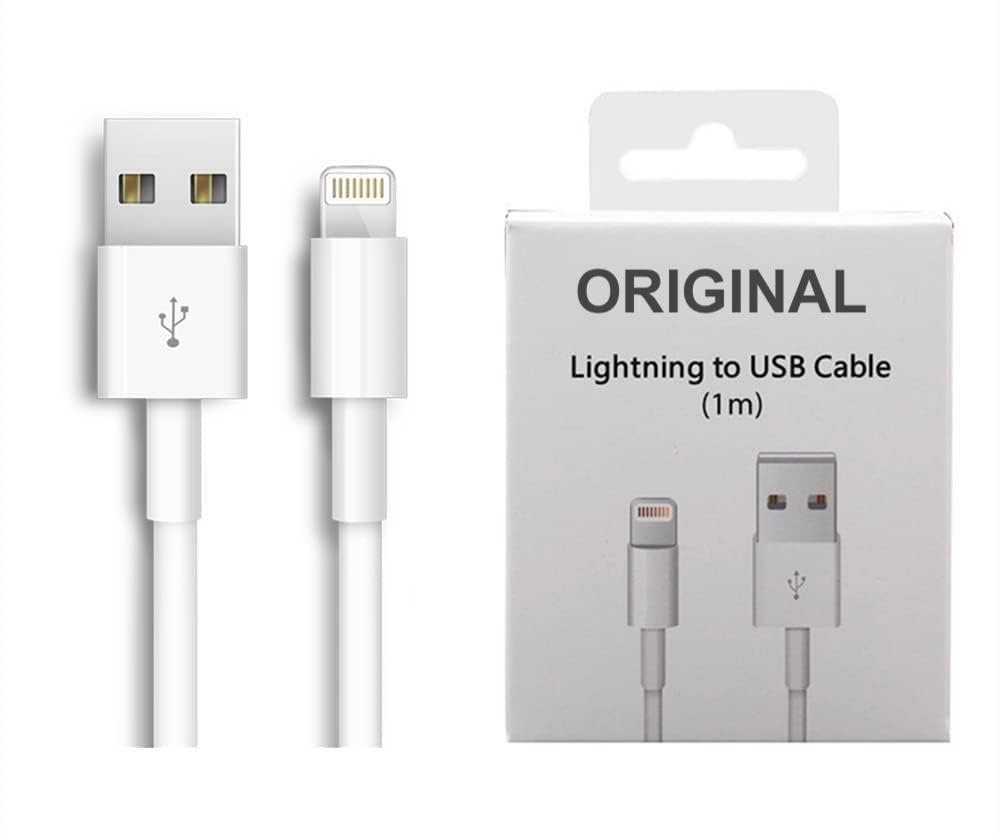 Cable para iPhone ORIGINAL USB a Lightnin [APLE MFi Certificado] Carga Rapida, PREMIUM- Mejor que el Nylon trenzado, Premium OEM compatible con...