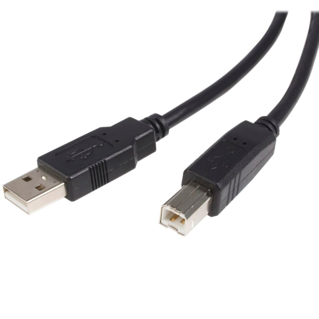 Cable USB 2.0 certificado A a B de 3 pies - M/M