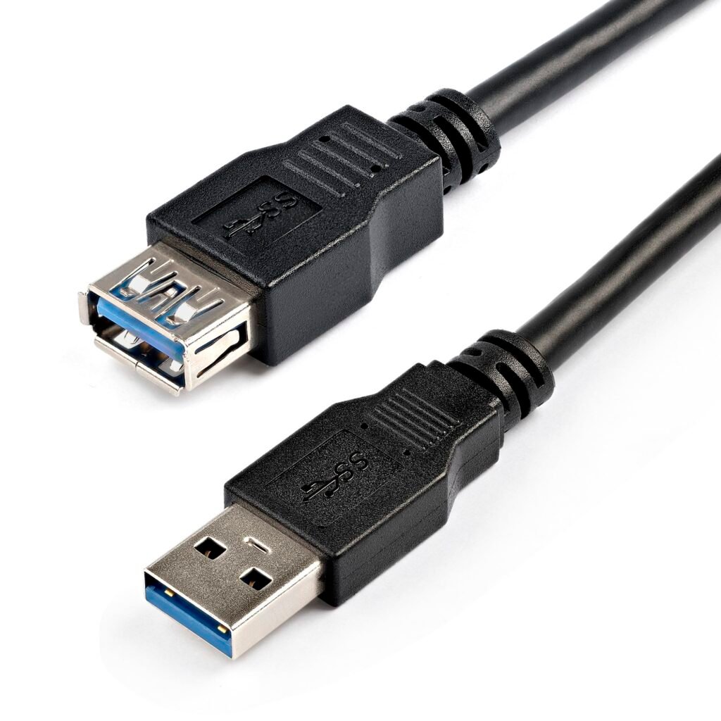 Cable USB 3.0 (5Gbps) de 2m Extensor Alargador - USB A Macho a Hembra