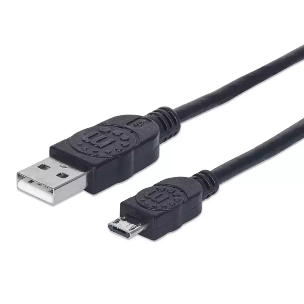 Cable USB V2.0 A-macho/Micro B macho negro 0,5 m