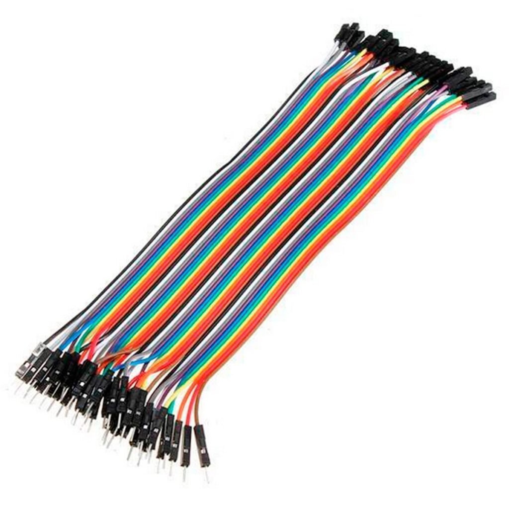 Cable arduino M-H 20cm (40 unidades) (ref: 0021) – electronperdido.com