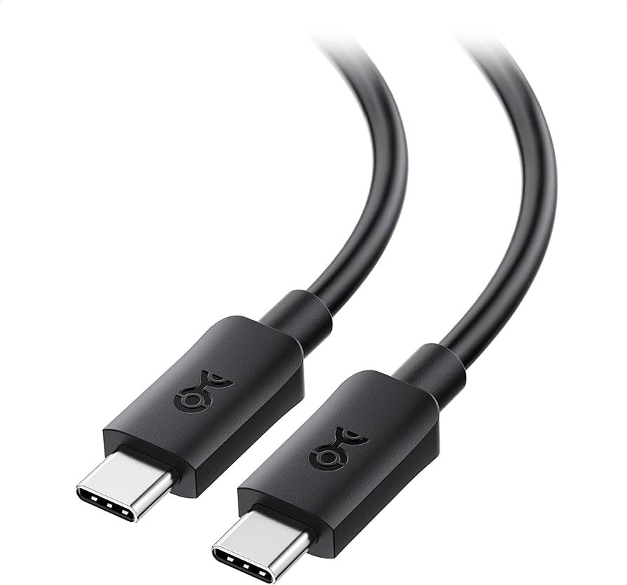 Cable Matters Cable USB C de 5Gbps 1,8m(Cable Tipo C, USB C a USB C, Cable USB Tipo C carga rápida) con Vídeo 4K y 100W PD - 1,8 metros