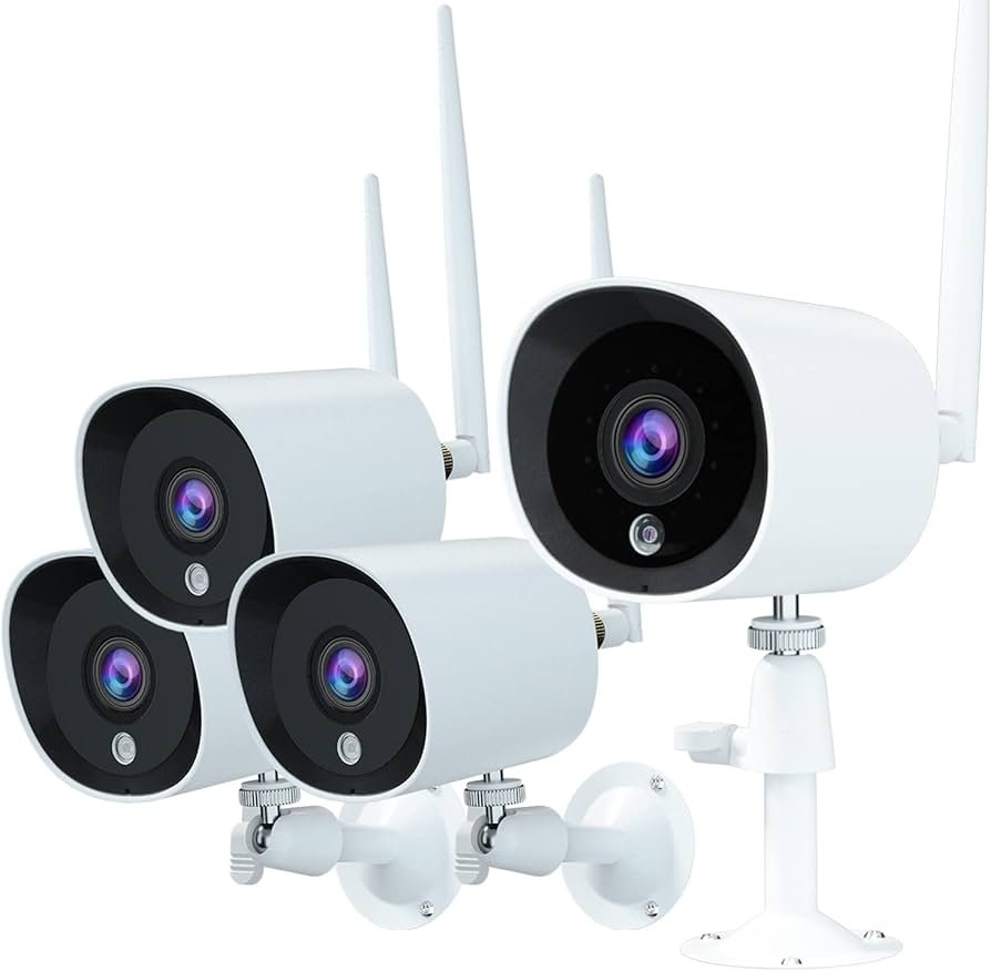 Amazon.com: Cámara de seguridad sin cable 2K para exteriores ...