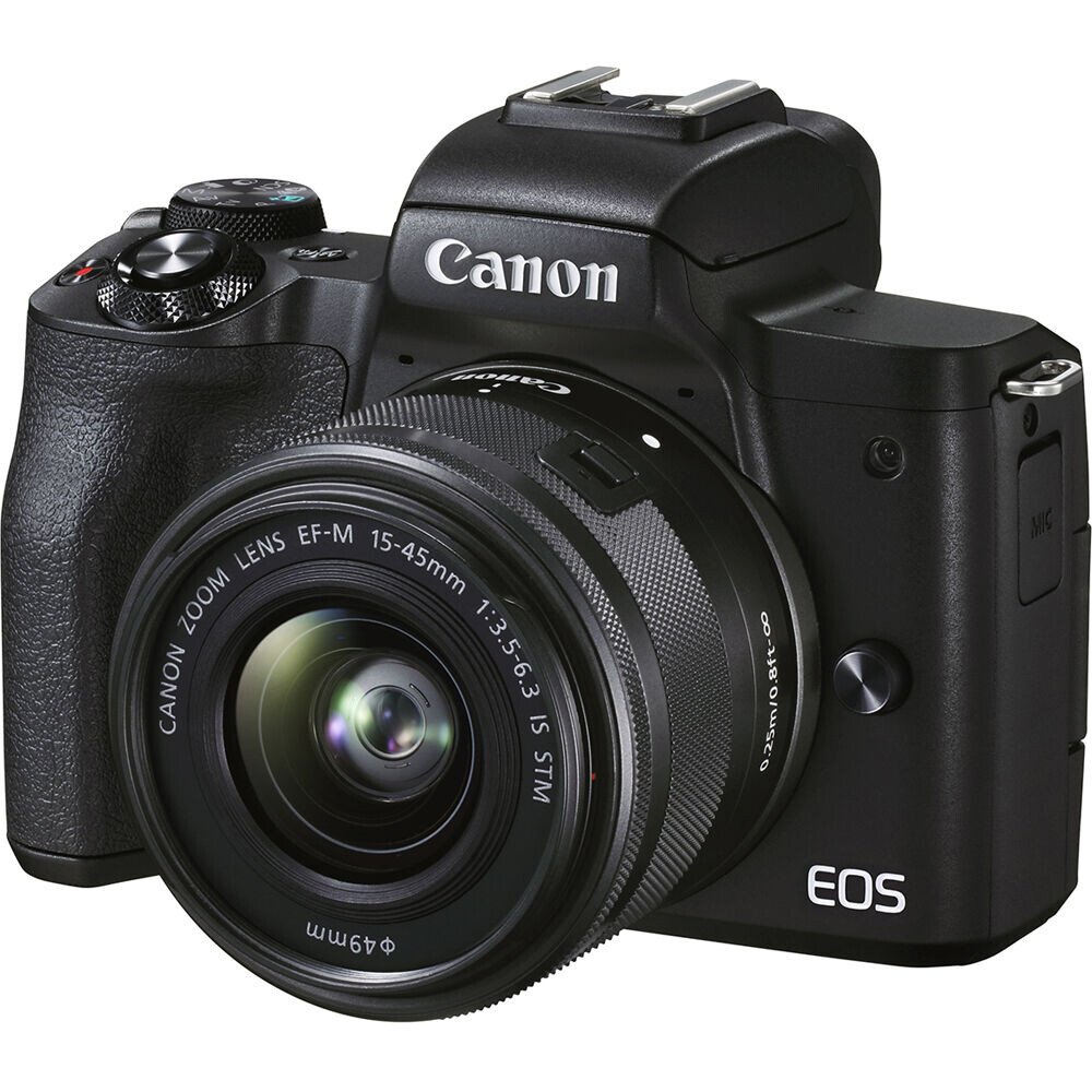 Canon EOS M50 Mark II Negro + 15-45 mm IS STM