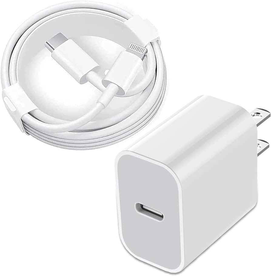 Cargador rápido para iPhone [certificado Apple MFi] Cable tipo C a Lightning de 1m, de 20 W compatible con iPhone 14/13/12//11/X y iPad