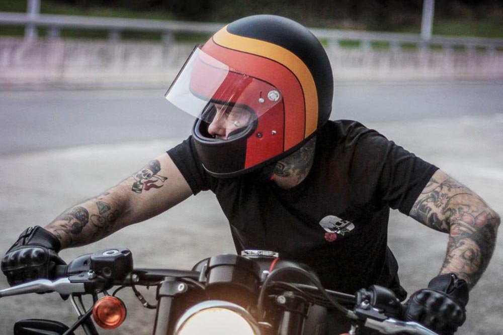 11 cascos de moto retro de diseño vintage |