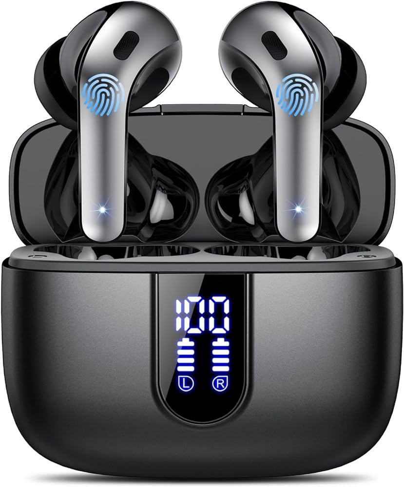 Auriculares Inalámbricos Bluetooth, Auriculares Bluetooth 5.3, 4 ...