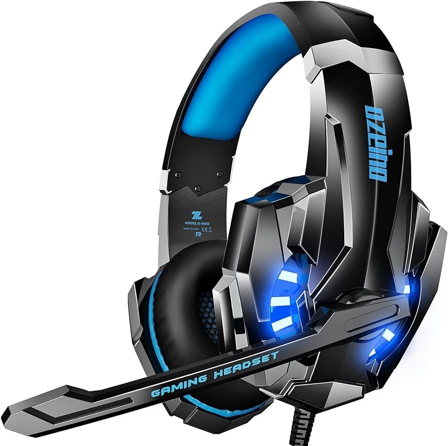 Cascos Gaming, Auriculares Gaming para PS4 PS5 PC Xbox One Switch...