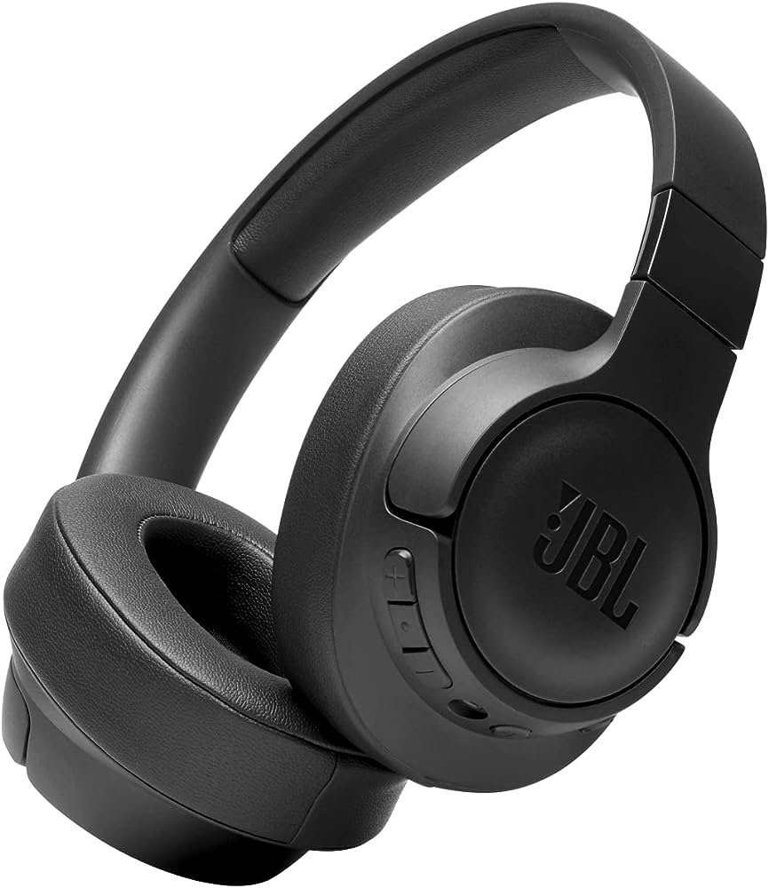 JBL T760BTNC Auriculares Over Ear inalámbricos con Bluetooth y cancelación de ruido activa, auriculares de diadema ligeros con batería de hasta 35...