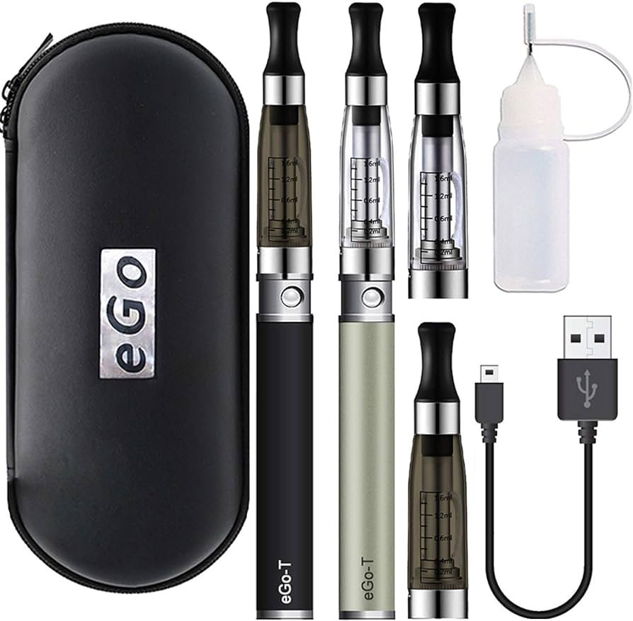 Cigarrillos Electrónicos de Vapor sin Nicotina, Ovuul EGO-T CE4 Kit...
